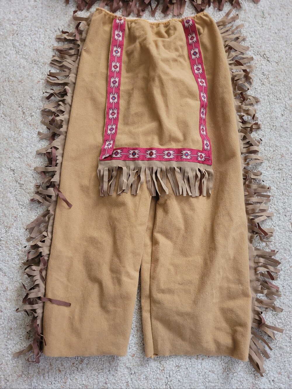 Native American Warrior Boys Costume Size 6x-8 - Picture 3 of 6